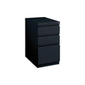STAPLES 3-Drawer Vertical File Cabinet, Letter Size Documents, Lockable, 19.88" D x 15" W x 27.75" H, Black