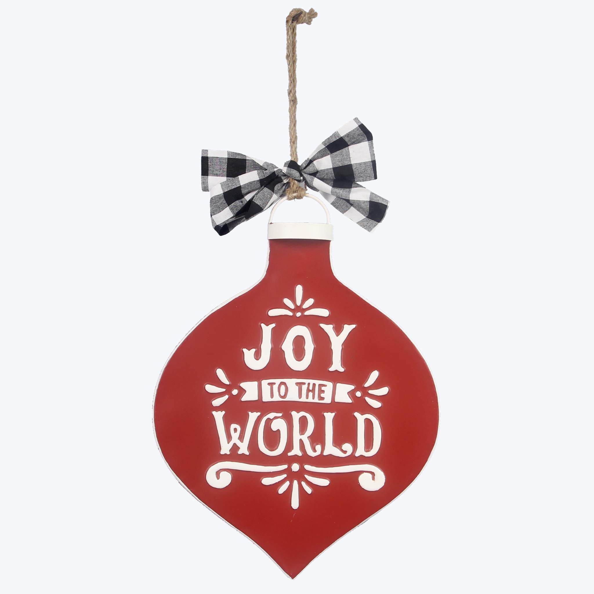 Young's Inc Metal Ornament Shaped Decor